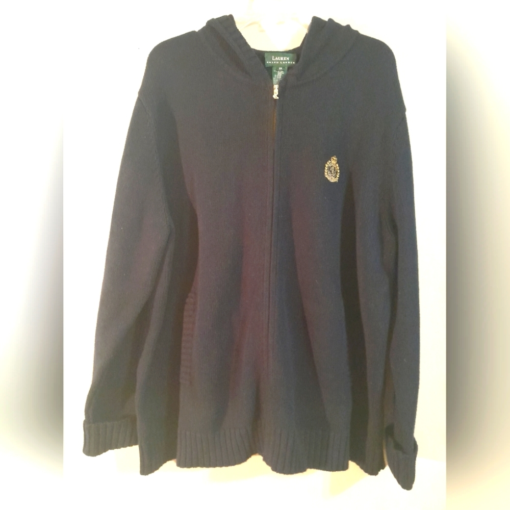Ralph Lauren Hooded Zip-up Sweater